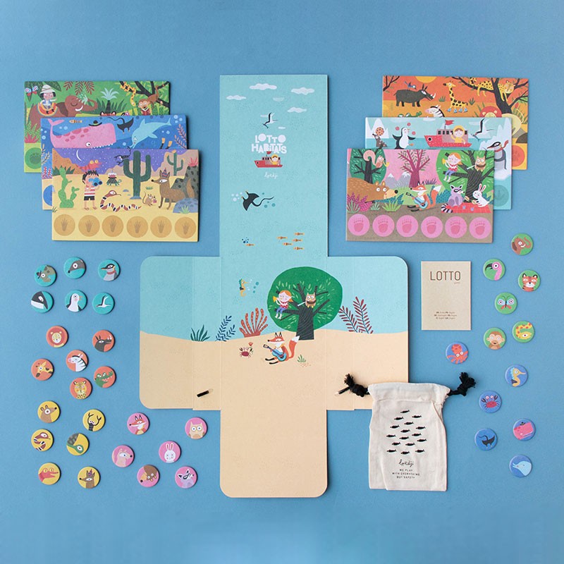 Londji Habitats Lotto Game