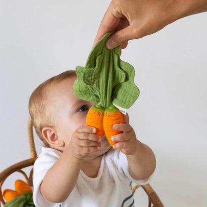 Oli&Carol Cathy the Carrot Mini Doudou-Teether