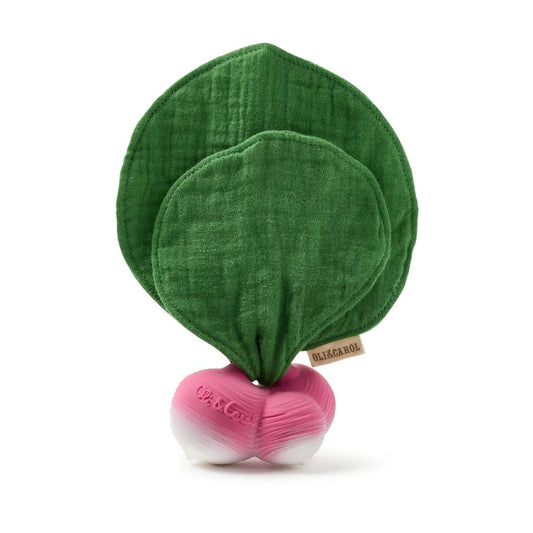 Oli&Carol Ramona the Radish Mini Doudou-Teether