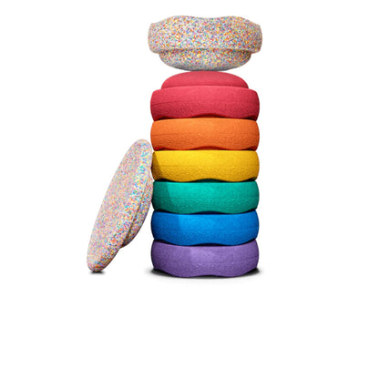 Original Rainbow Classic Complete (Set of 7) + Super Confetti Board from Australia